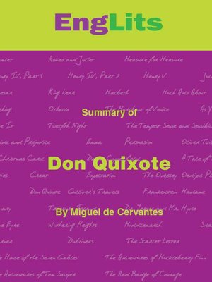 cover image of EngLits: Don Quixote